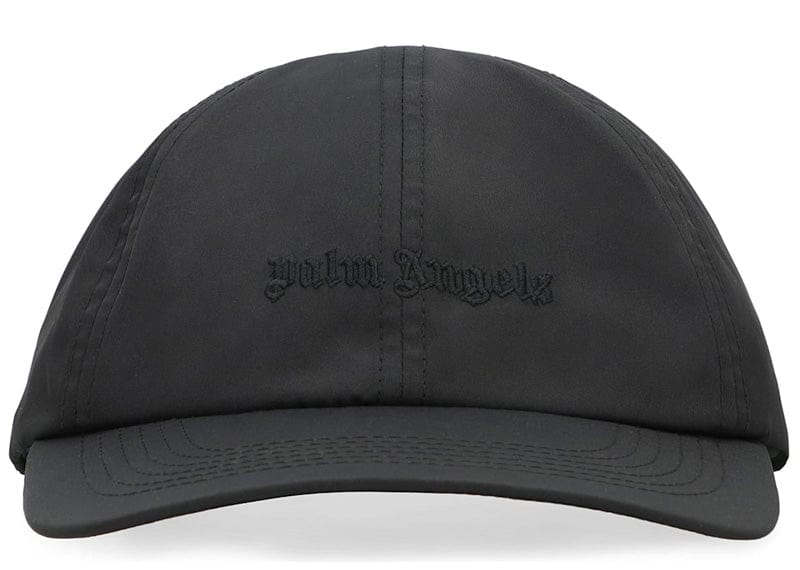 Palm Angels Accessories Palm Angels Logo Embroidered Cap Black