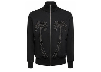 Palm Angels Streetwear Palm Angels Milano Stud Track Jacket Black