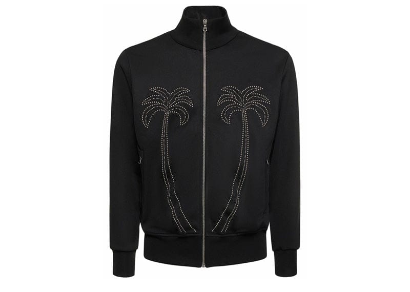 Palm Angels Streetwear Palm Angels Milano Stud Track Jacket Black
