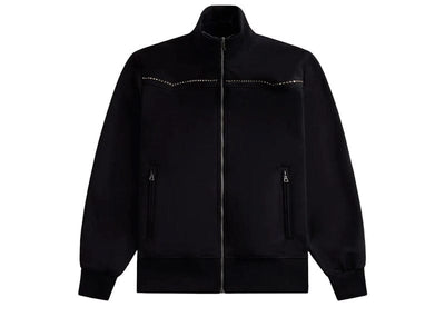 Palm Angels Streetwear Palm Angels Monogram Stud Track Jacket Black/Silver