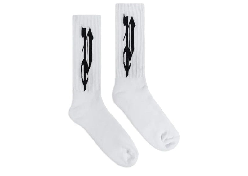 Palm Angels Accessories Palm Angels PA Monogram Socks White/Black