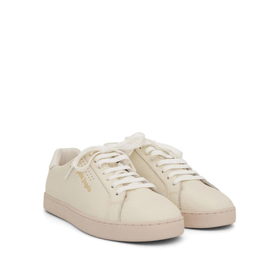 Palm Angels Sneakers Palm Angels Palm 1 Leather Sneaker in Beige/White