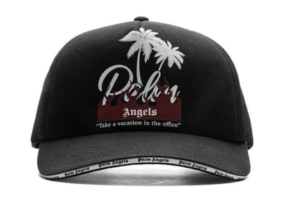 Palm Angels Accessories Palm Angels Palm Cap Black/Off White