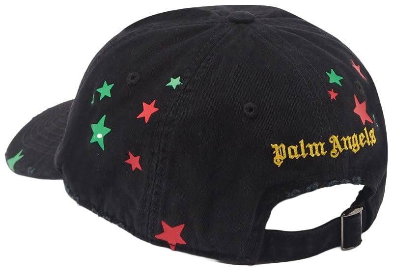 Palm Angels Accessories Palm Angels Paradise Palm Cap Black