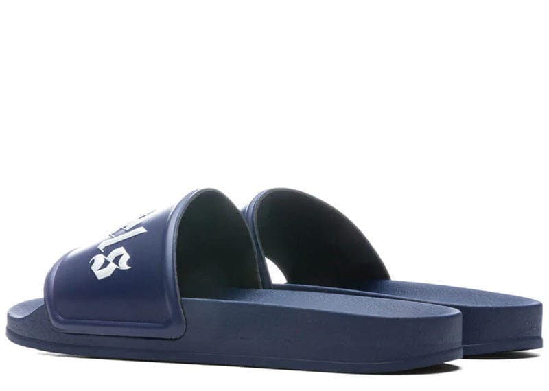 Palm Angels Sneakers Palm Angels Pool Slides Dark Blue White SS23
