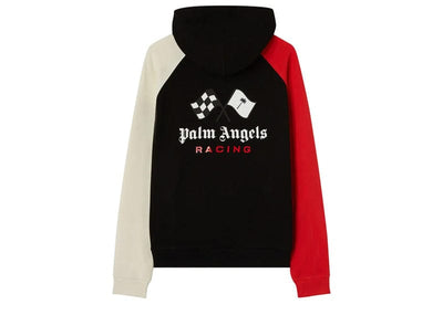 PALM ANGELS Streetwear Palm Angels Racing Hoody Black Red White