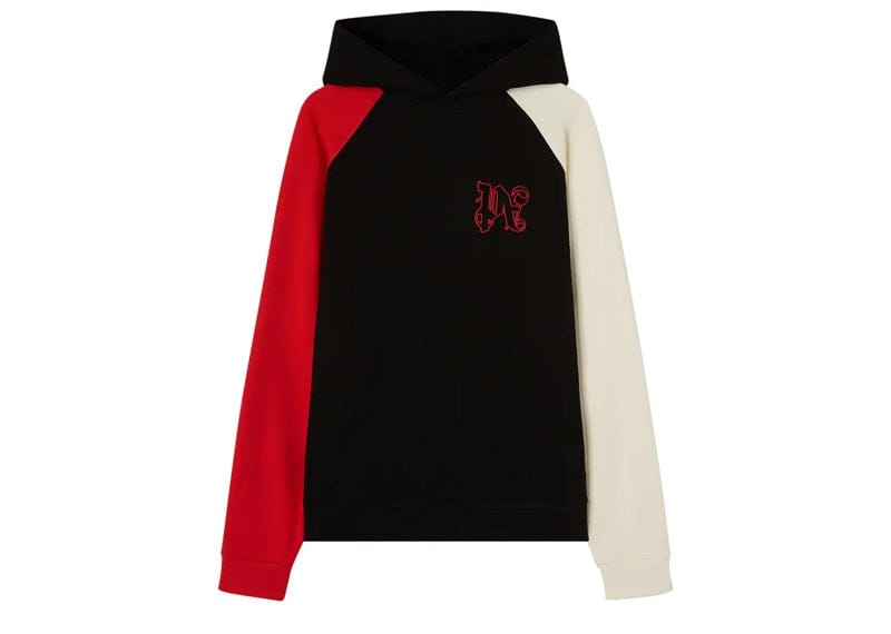 PALM ANGELS Streetwear Palm Angels Racing Hoody Black Red White