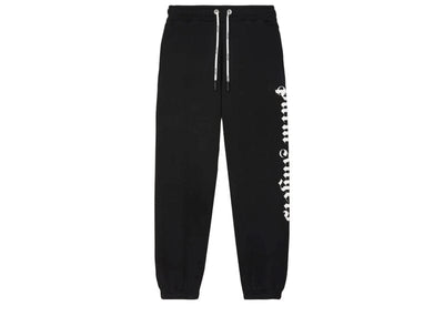 Palm Angels Streetwear Palm Angels Side Logo Sweatpants Black