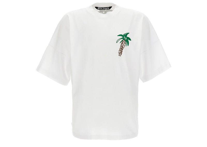 Palm Angels streetwear Palm Angels Sketchy Cotton Oversized T-shirt White