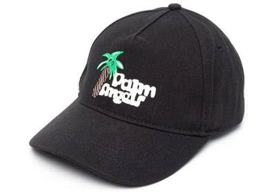 Palm Angels Streetwear Palm Angels Sketchy Logo Cap Black