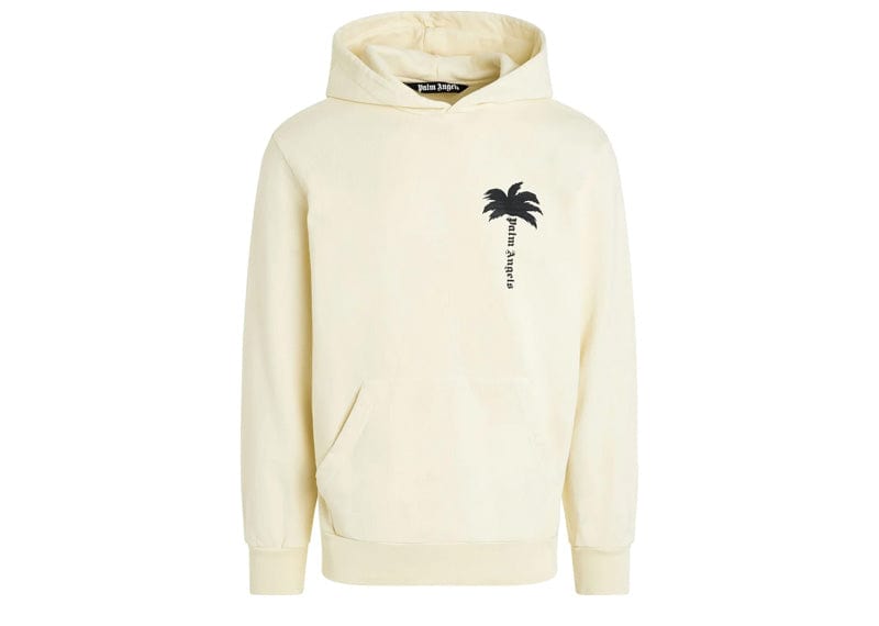 Palm Angels Streetwear Palm Angels The Palm Hoodie in Off White