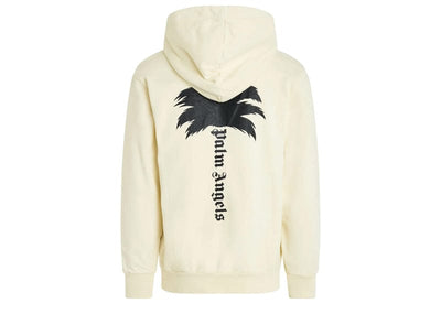 Palm Angels Streetwear Palm Angels The Palm Hoodie in Off White