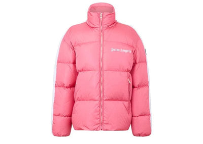 Palm Angels Streetwear Palm Angels Track Down Jacket Pink/White