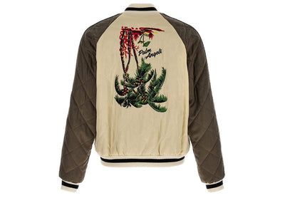 Palm Angels Streetwear Palm Angels Upsidedown Palm Sukajan Jacket