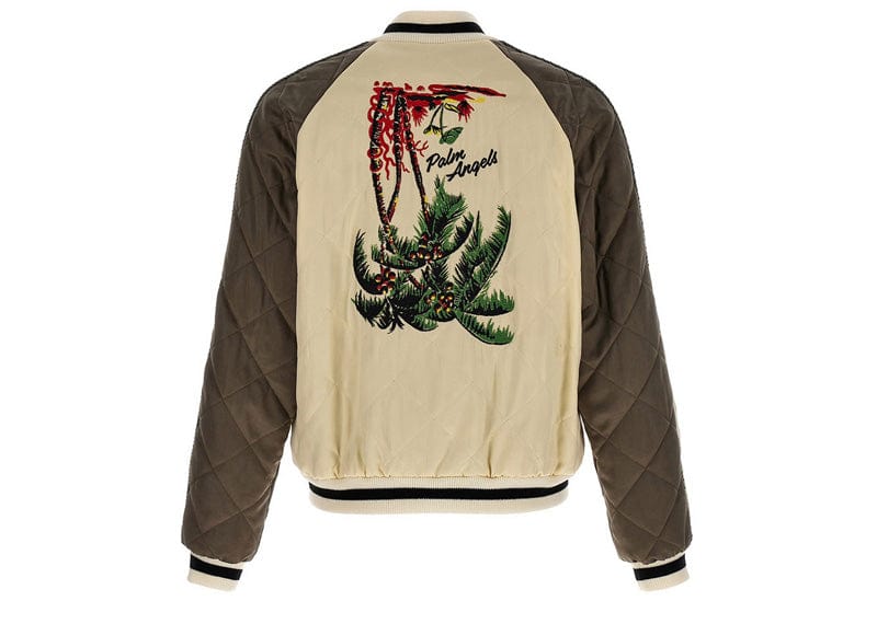 Palm Angels Streetwear Palm Angels Upsidedown Palm Sukajan Jacket