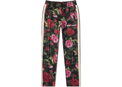 Palm Angels streetwear Palm Angels x END Rose Allover Track Pants Black Red