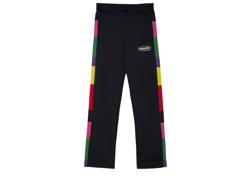 Palm Angels Streetwear Palm Angels x Missoni Track Pants Black Multicolor