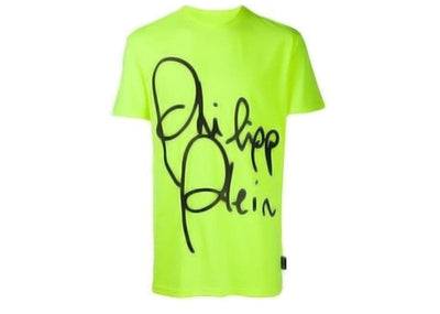 Philipp Plein Streetwear Philipp Plein T-Shirt Round Neck SS Signature Neon