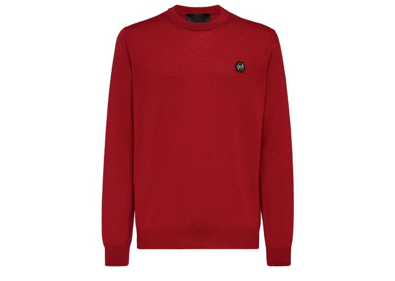 Phillip Plein Streetwear Philipp Plein Wool Pullover Round Neck LS