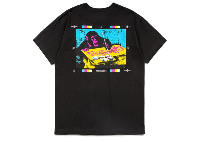 Pleasures Streetwear Pleasures CMYK Tee Black