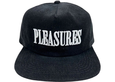 Pleasures streetwear Pleasures Corduroy Snapback Onyx
