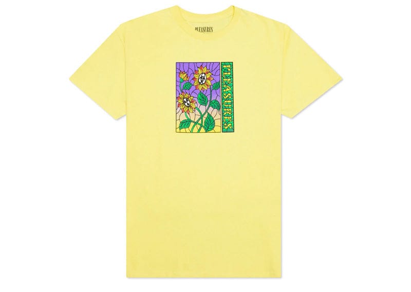 PLEASURES Streetwear PLEASURES GLASS T-SHIRT "BANANA"