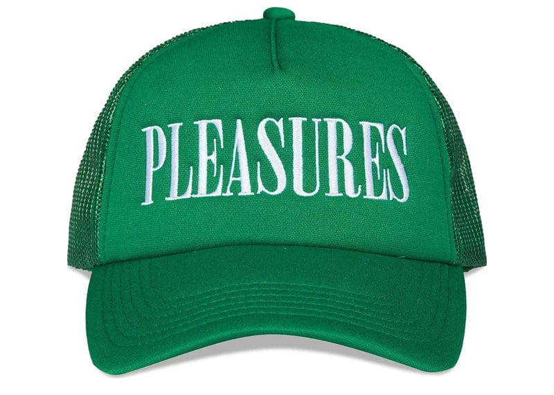 PLEASURES Streetwear Pleasures Lithium Trucker Cap "Green"