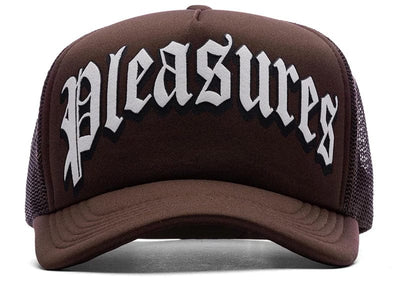 Pleasures Accessories Pleasures Twitch Trucker Cap Brown