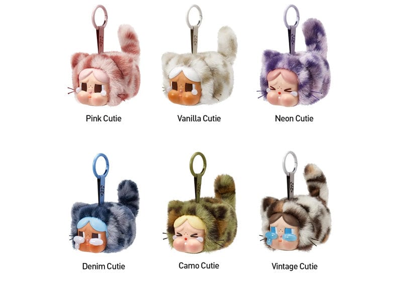 Pop Mart Accessories Pop Mart CRYBABY Wild but Cutie Series Vinyl Plush Pendant Single Blind Box
