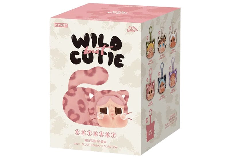 Pop Mart Accessories Pop Mart CRYBABY Wild but Cutie Series Vinyl Plush Pendant Single Blind Box