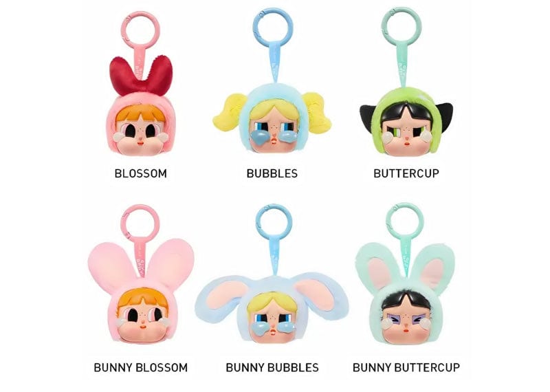 Pop Mart Accessories Pop Mart CryBaby x Powerpuff Girls Series Vinyl Face Plush Single Blind Box