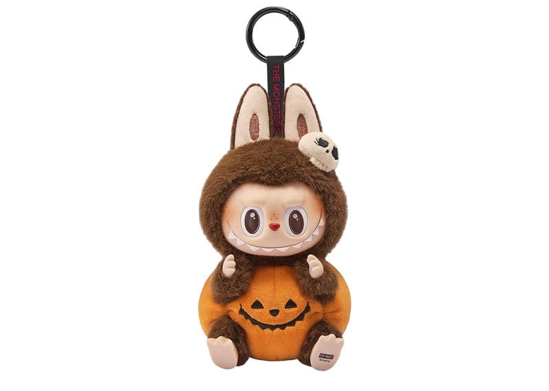 Pop Mart Collectibles Pop Mart Labubu Happy Halloween Party Series-Sitting Pumpkin Vinyl Plush Pendant