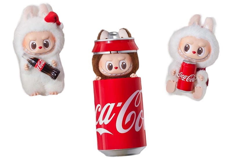 Pop Mart Accessories Pop Mart Labubu The Monsters Coca Cola Series Vinyl Face Single Blind Box