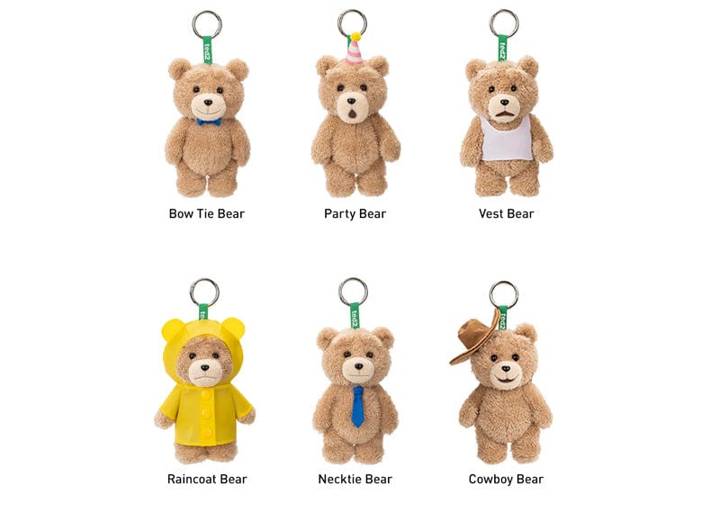 Pop Mart Accessories Pop Mart Pop Mart Ted2 Teddy Bear Action Plush Pendant Series Single Blind Box