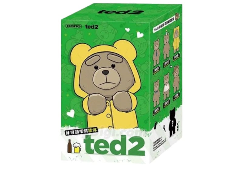 Pop Mart Accessories Pop Mart Pop Mart Ted2 Teddy Bear Action Plush Pendant Series Single Blind Box