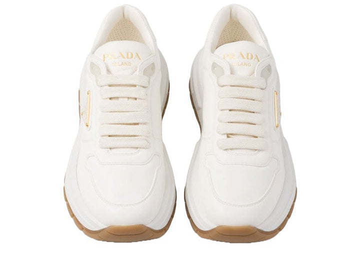 Prada Prax 01 Leather Sneakers Ivory Gum (Women's) – Court Order