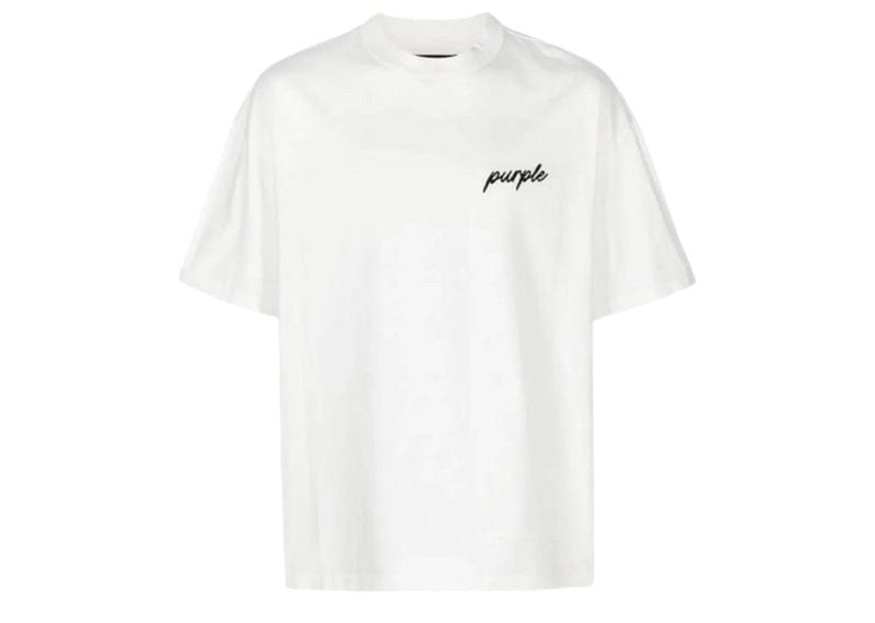 Purple Streetwear Purple T-Shirt Oversized Off-White
