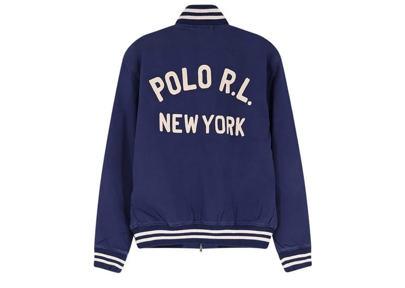 トップス Polo Ralph Lauren Track Jacket USA Polo Ralph Lauren Embroidered Track Jacket Navy – Court Order
