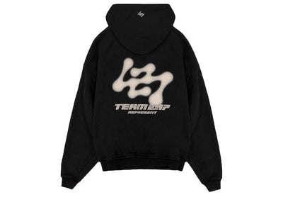 Represent Streetwear Represent 247 Future Terrains Oversized Hoodie Black