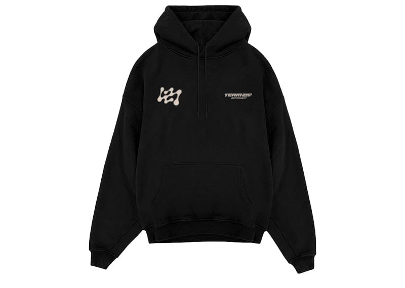Represent Streetwear Represent 247 Future Terrains Oversized Hoodie Black