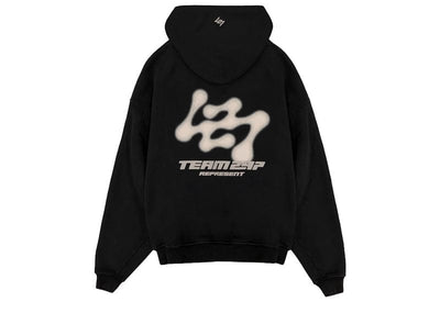 Represent Streetwear Represent 247 Future Terrains Oversized Hoodie Black