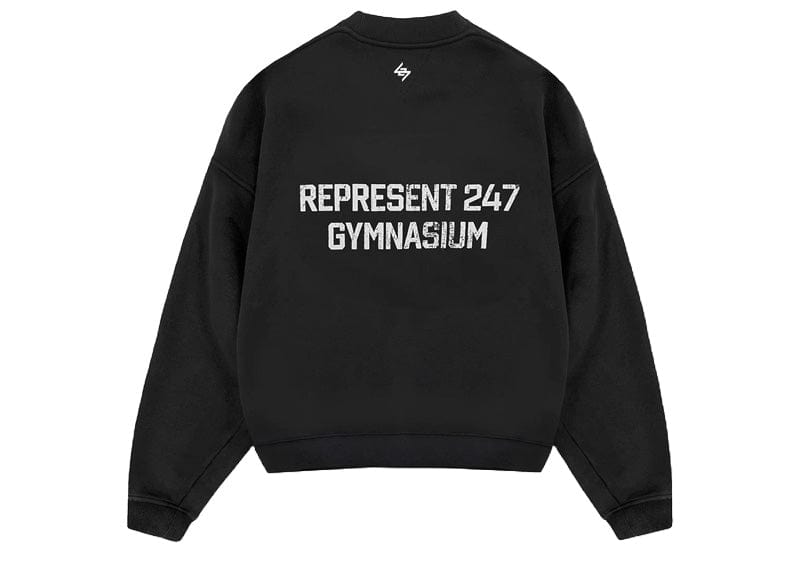 Represent Streetwear Represent 247 Gymnasium Boxy sweater off black