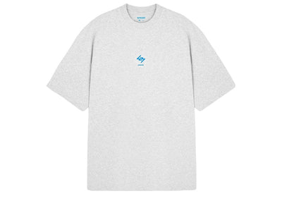 Represent Streetwear Represent 247 Oversized T-Shirt Ash Grey & Electric Blue