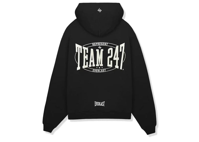 Represent Streetwear Represent 247 X Everlast Training Camp Boxy Hoodie Off Black