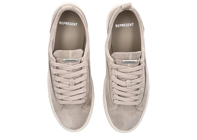 Represent Alpha Suede Low-Top Trainers – Court Order