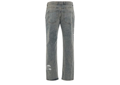 Represent Streetwear Represent Blue Cream Storms In Heaven Regular-fit Stretch-denim Jeans