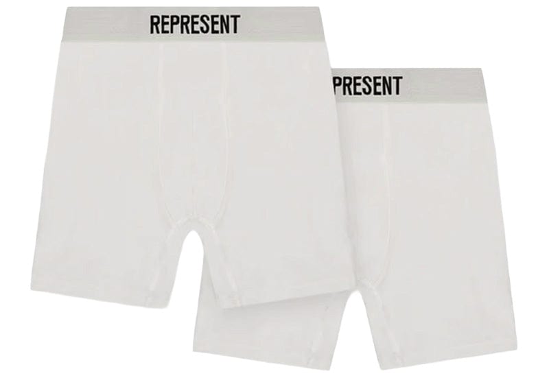Represent Accessories Represent Boxers Flat White