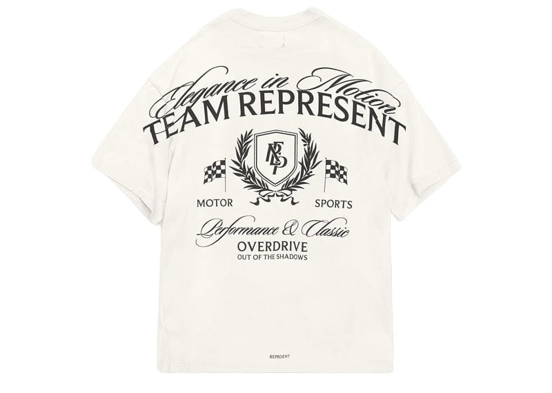 Represent streetwear Represent Crest T-shirt Flat White