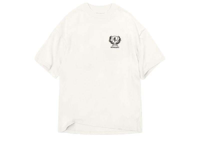 Represent streetwear Represent Crest T-shirt Flat White