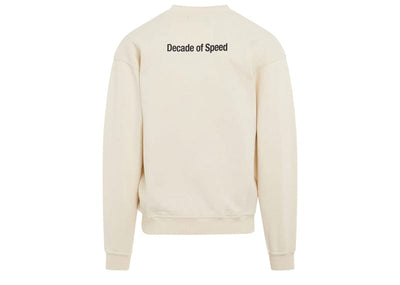 Represent Streetwear Represent Decade Of Speed Sweater Cream